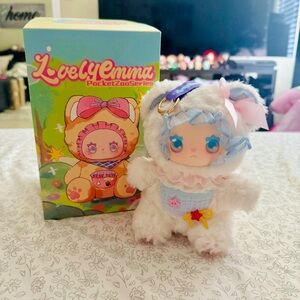 Lovely Emma Plush Keychain Lace Bear